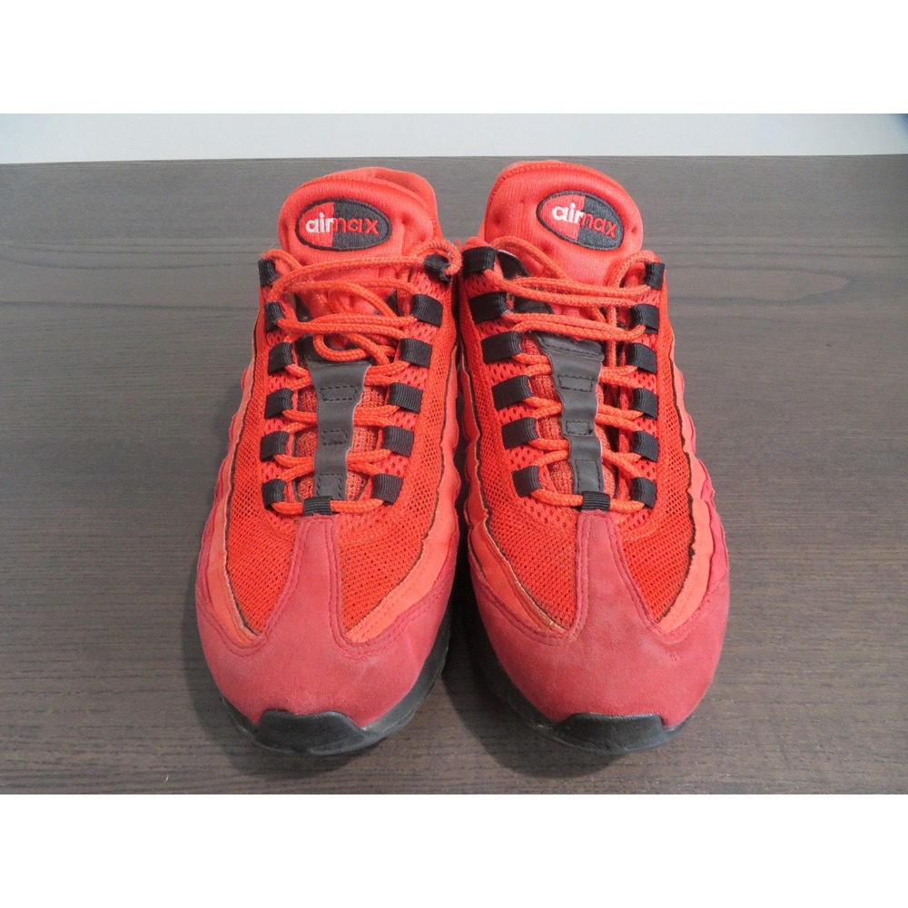 Nike Air Max 95 Shoes Mens Size 8.5 Red Black AT2865-600 Sneakers Running - Picture 2 of 10
